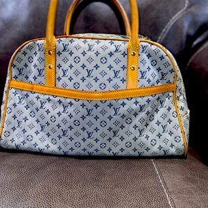 Louis Vuitton Blue Monogram Marie
